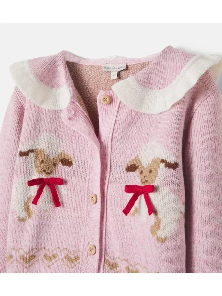 Kardiganas Bebe Organic rožinė