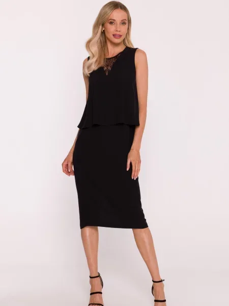 Rochie Stylove din dantelă eleganta negru