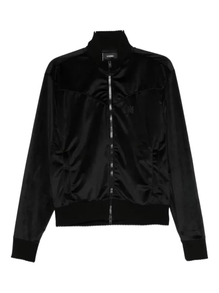 Geacă Amiri din velur negru