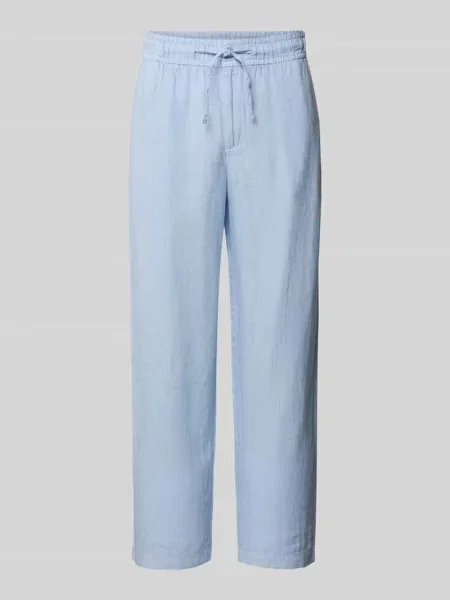 Spodnie lniane z elastycznym pasem Mcneal