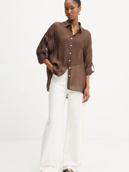 Шелковая рубашка Answear.lab