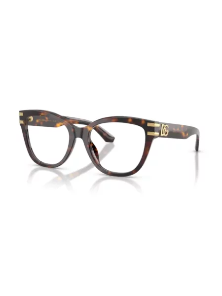 Okulary przeciwsłoneczne Dolce And Gabbana biznesowe brązowe