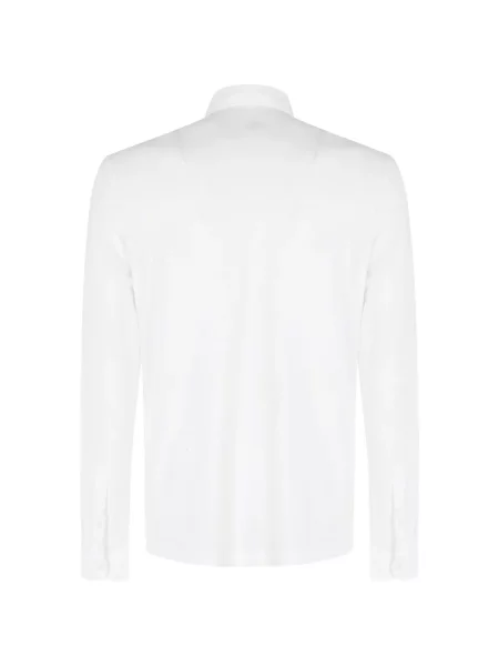 Μακρύς polo Filippo De Laurentiis λευκό