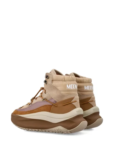 Sneakerși Moon Boot cu șireturi din dantelă