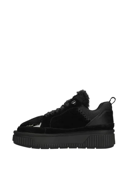 Sneakerși Mexx cu platformă negru