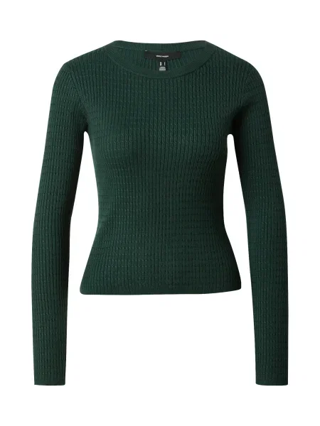 VERO MODA Pulover VMSilje pin verde