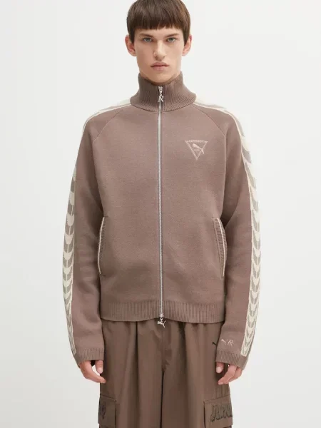 Puma cardigan PUMA x REPRESENT maro
