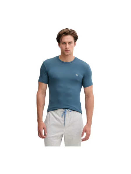 Koszulka Emporio Armani granatowa