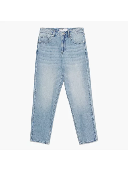Джинсы мом Cropp синие
