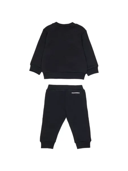 Komplet dresowy dziecięcy Dsquared2 czarny
