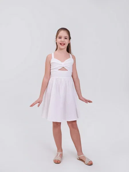 Дитячий Сарафан SMIL молочний
