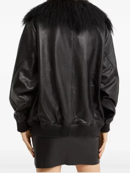 Kołnierzykowy kurtka Manokhi czarna