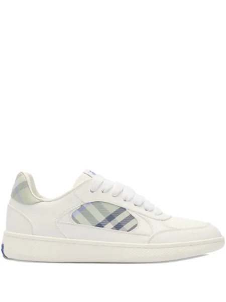 Sneakerși Burberry alb