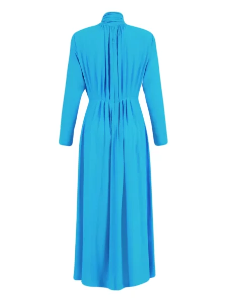 Rochie maxi Paula de costum albastru