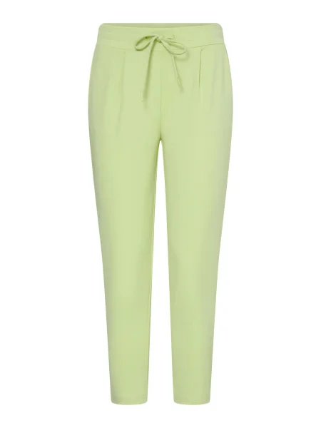 ICHI Pantaloni cutați IHKATE deschis verde