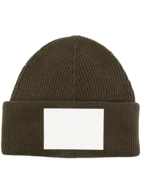Căciulă Mm6 Maison Margiela tricotate verde