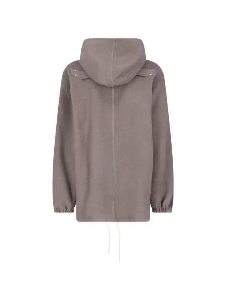 Geacă Rick Owens din cașmir cu glugă