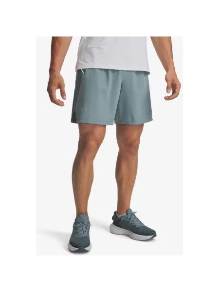 Spodenki Under Armour Launch Elite 18 cm Niebiesko-szare S szare