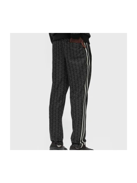 Lacoste pantaloni de trening maro modelator negru