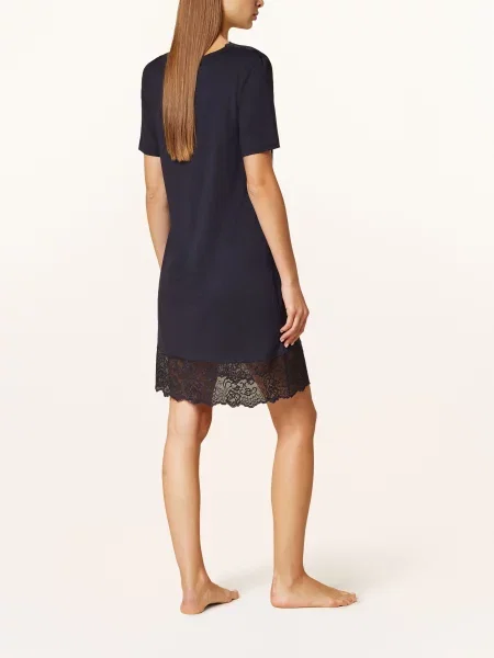 Calida Koszula Nocna Elegant Dreams blau granatowa