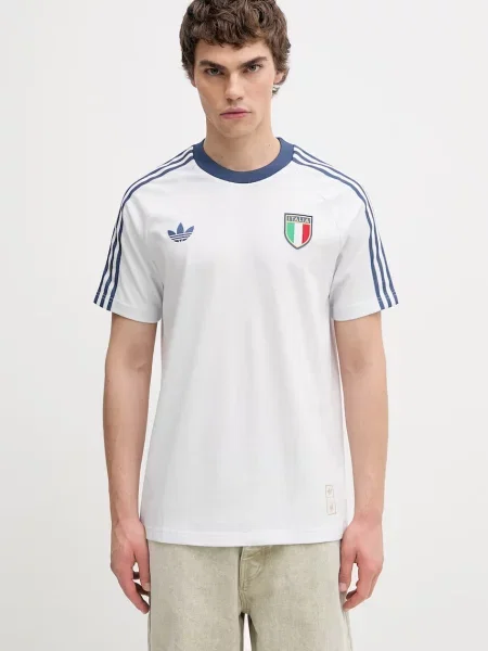 Adidas Originals Italy Originals T-shirt z bawełną
