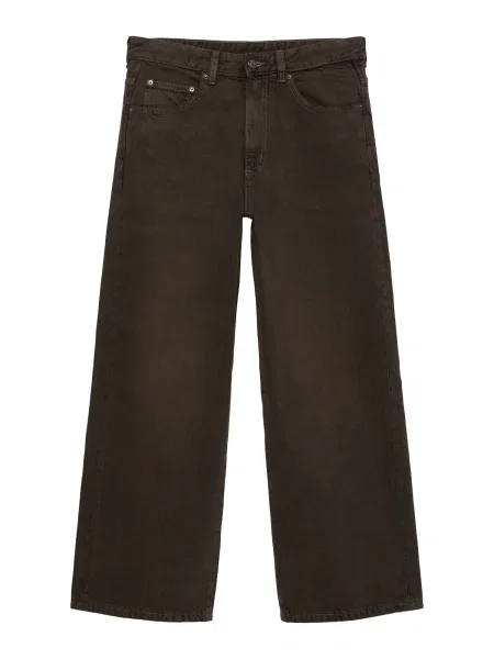 Pull&Bear Kavbojke temno rjava