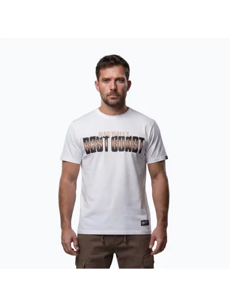 Tricou pentru bărbați Pitbull Best Coast white alb