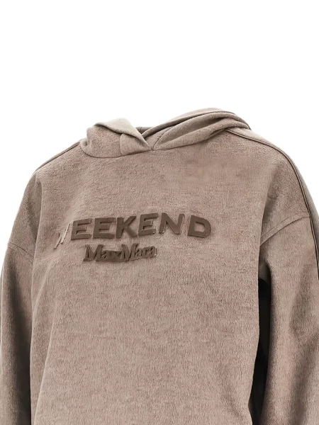 Hanorac cu glugă Weekend Max Mara cu broderie
