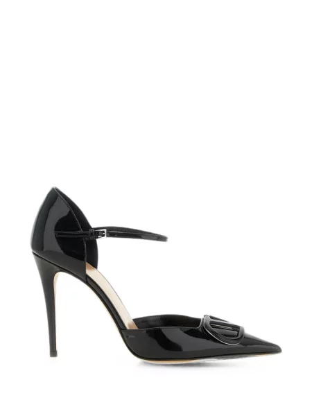 Pantofi cu toc Valentino Garavani din piele de lac negru