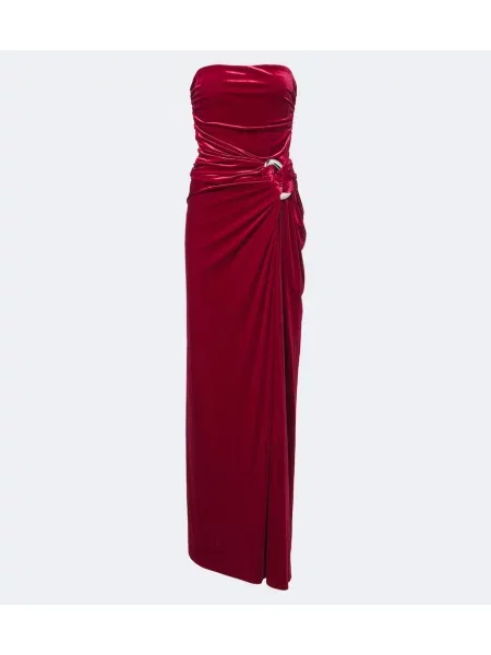 Rochie Simkhai de catifea roșu
