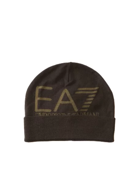 Emporio Armani Căciulă închis / oliv maro
