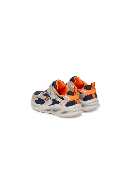 Skechers Sportcipők Meteor-Lights Glow-Strider Ezüst szürke