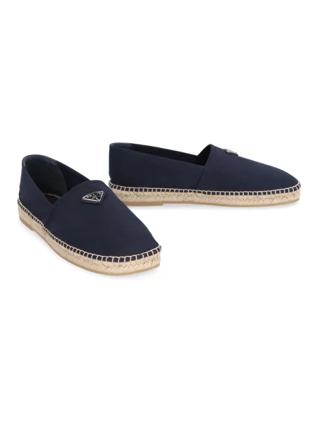 Espadryle Prada niebieskie