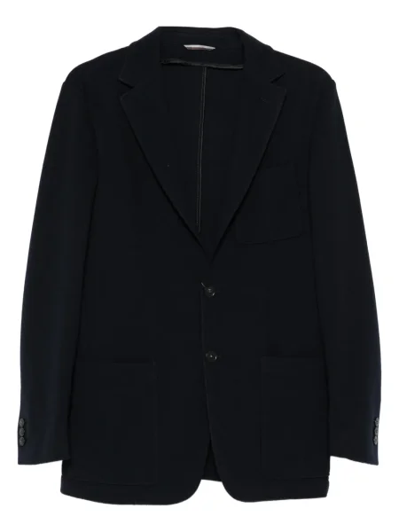 Sacou Canali tricotate albastru