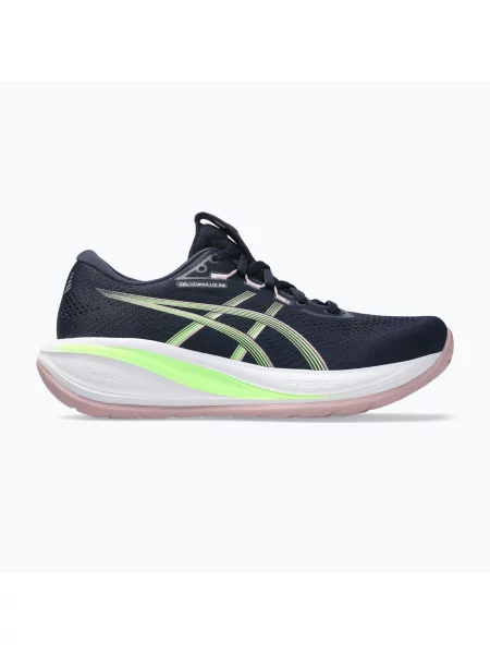 Încălțăminte de alergare pentru femei ASICS Gel-Cumulus 28 midnight/illuminate green verde