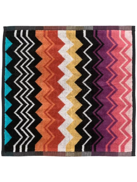 Raštuotas chalatas Missoni Home juoda