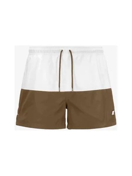 Pantaloni K-way alb