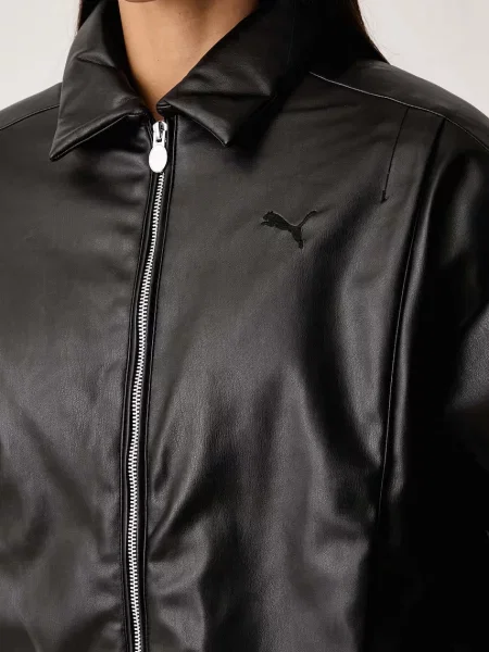 Кожаная куртка Puma