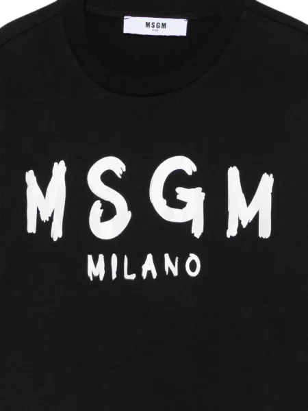 Koszulka dziecięca Msgm czarna
