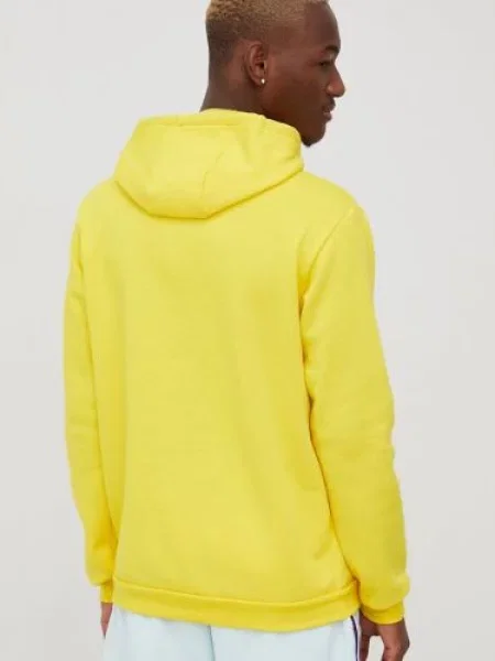 Mikina adidas Performance s aplikací žlutá