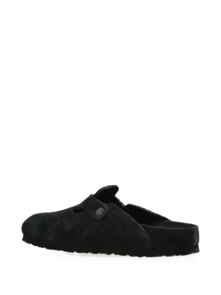 Saboți Birkenstock din piele negru