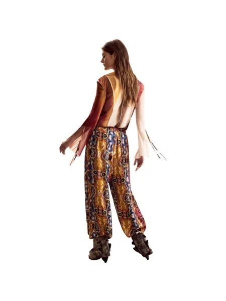 Pantaloni Desigual galben