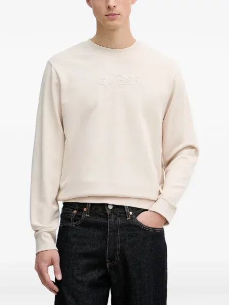 Hanorac Guess cu broderie