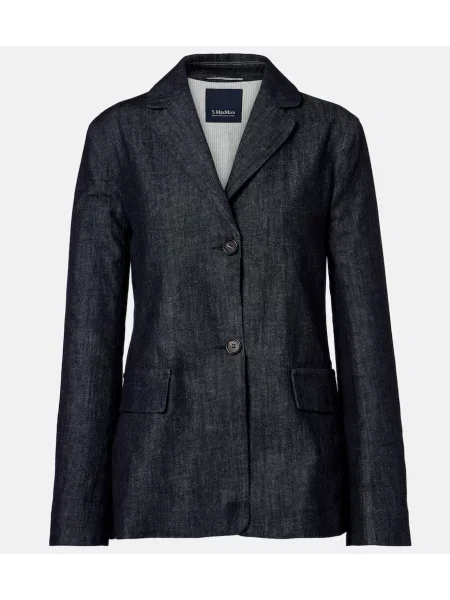 Sacou 's Max Mara albastru