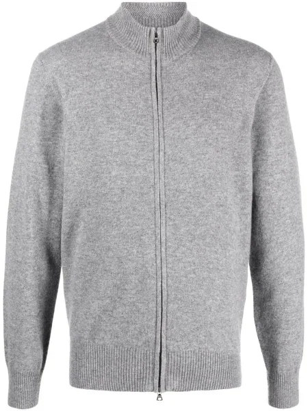 Cardigan Orlebar Brown tricotate gri
