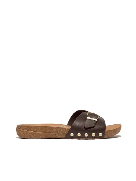 Klapki Fitflop brązowe
