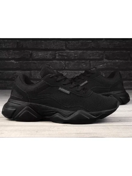 Buty sneakersy sportowe Lotto RAYSE czarne