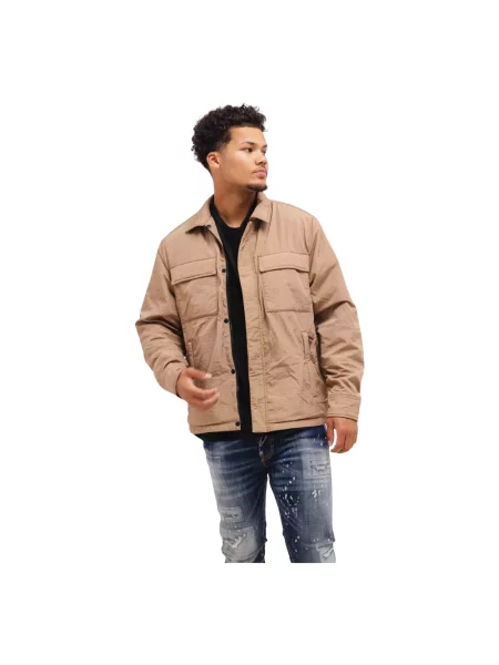 Kurtka bomber Emporio Armani brązowy