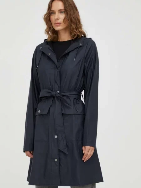 Rains geaca de ploaie Jackets femei albastru marin de tranzitie