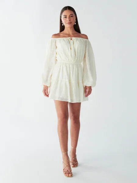 BWLDR Obleka BRIA off-bela bela